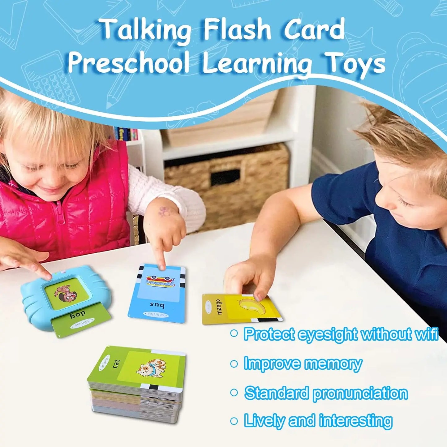 Education Flash Card Talking