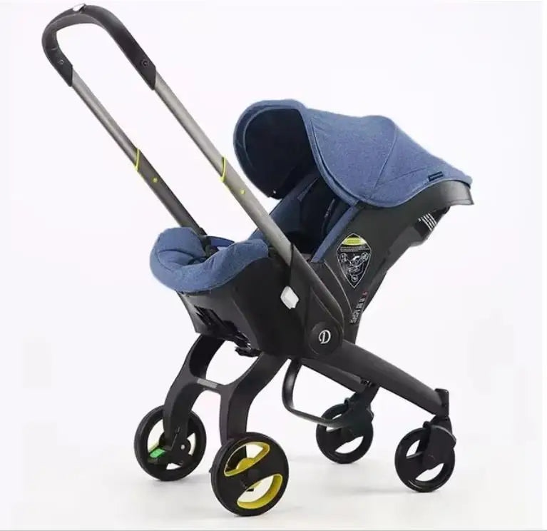 Portable Baby Stroller 4 IN 1 Travel Multifunctional Lightweight Carriage Four Wheel Stroller Mountable Cart For Baby