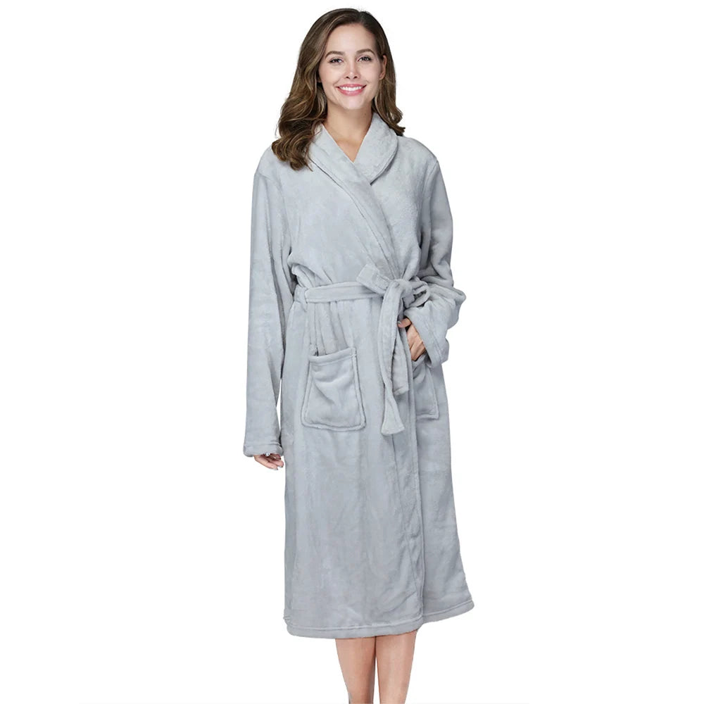 Bathrobe  long-sleeved