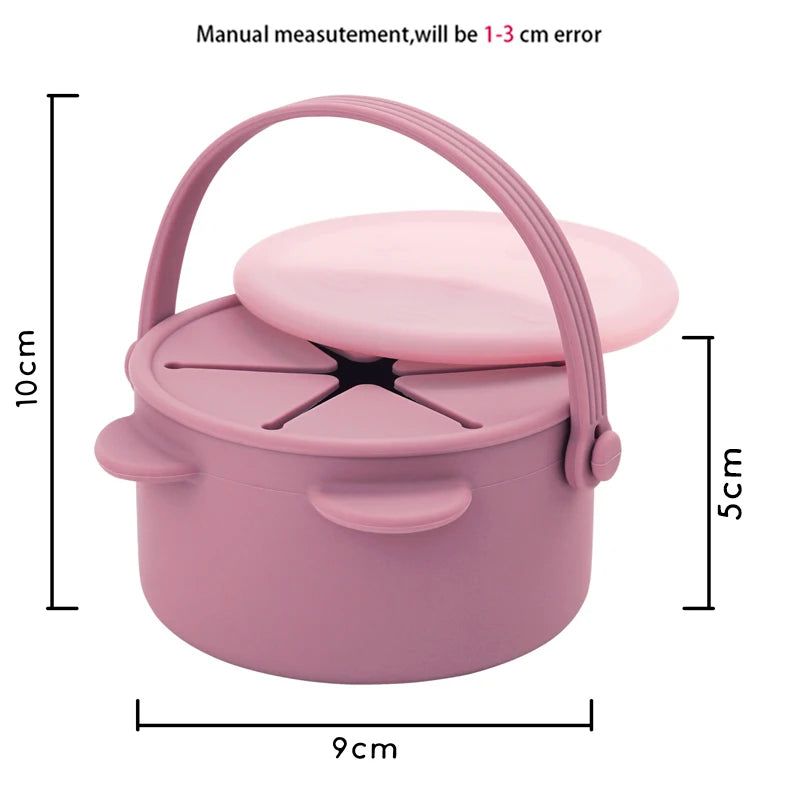 Storage Cup With Lid Snack Box Baby