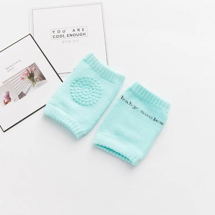 Baby Knee Pads Leg Warmer Safety Girls Boy Kids Crawling Slips Kneepad Dot
