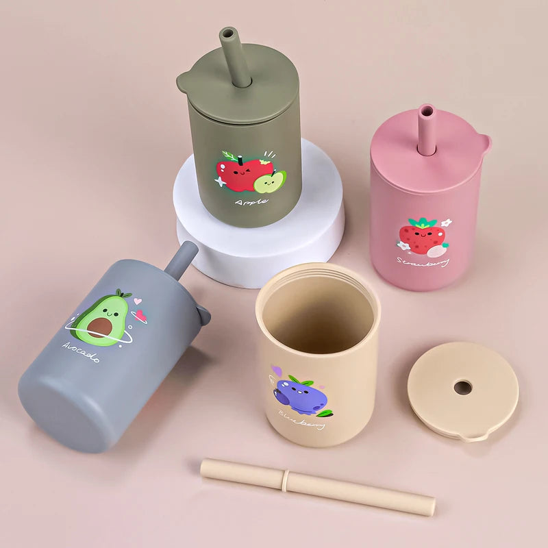 Baby Feeding Drinkware Straw Cup