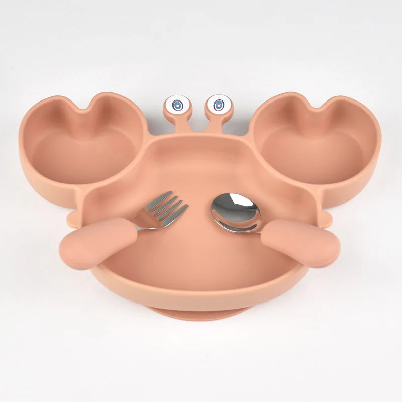 Baby Bowls Plates Fork spoon Set