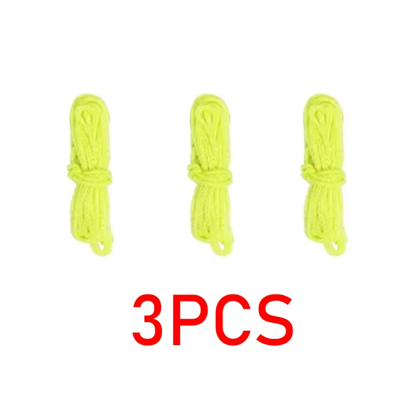 Three coiled yellow ropes with '3 PCS' text on a white background
