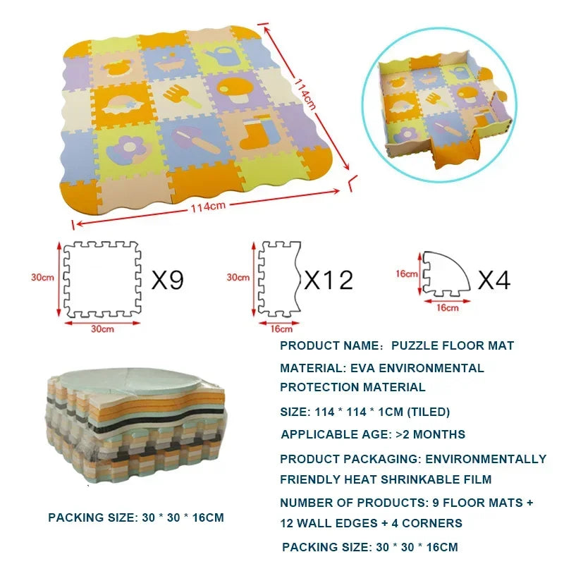 Baby Foam Mat Carpet Soft Play