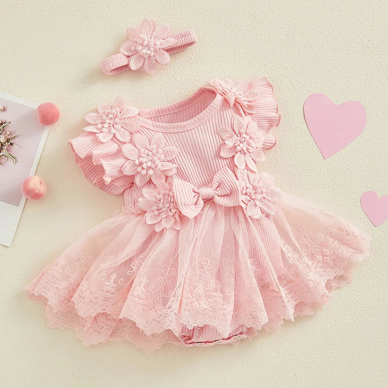Dress Romper Flowers