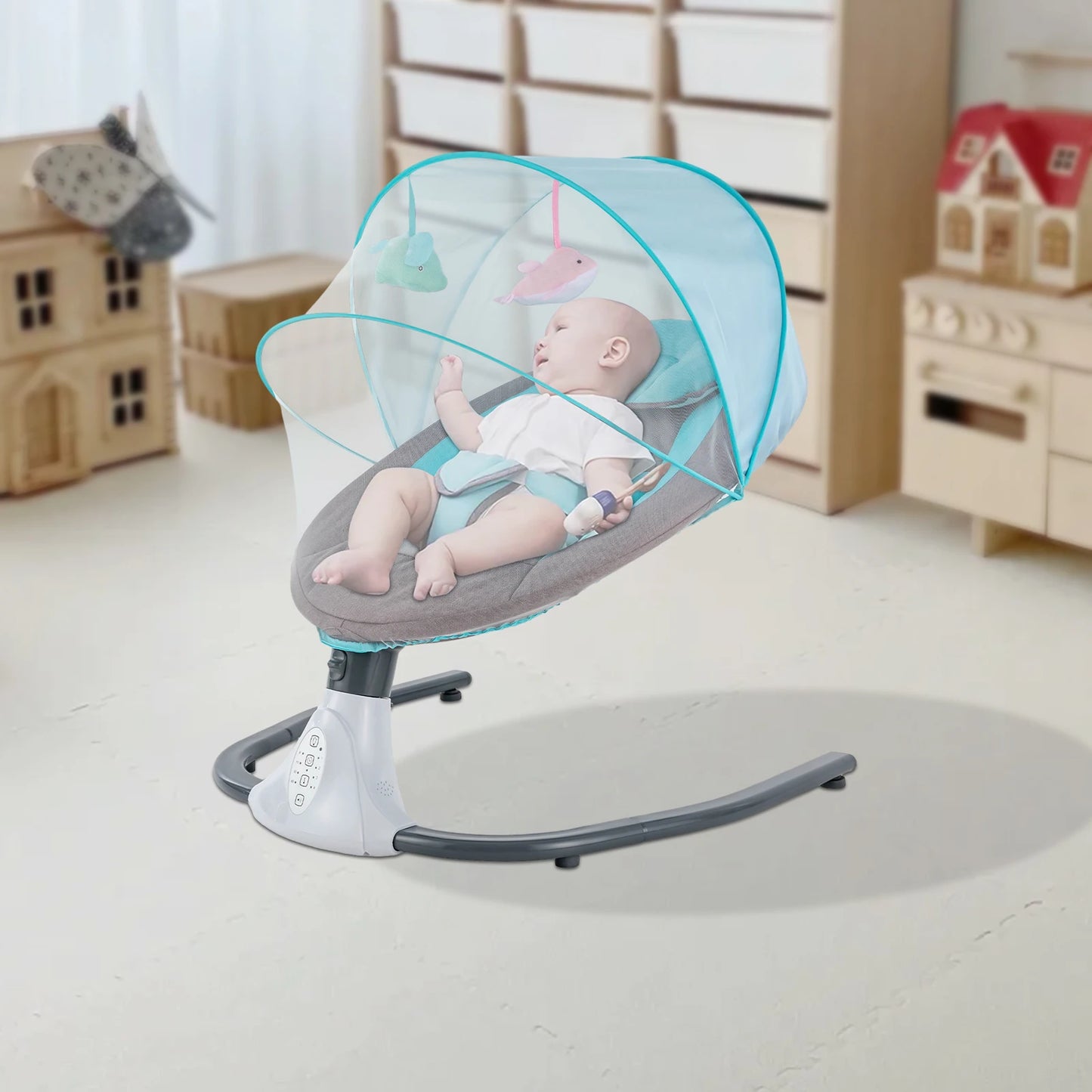 Electric Baby Swings for Infants to Toddler,Rocking Bedside Sleeper