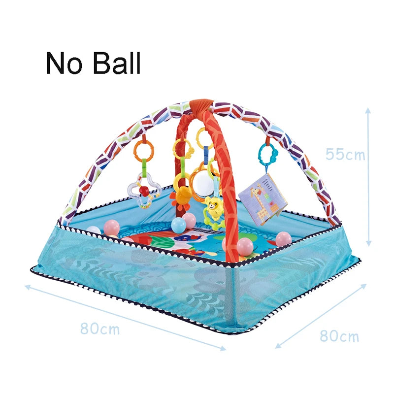 Baby Fitness Frame For Children Play Mat Rack Crawling Blanket Infant Play Rug Gift Kids Activity Gym Mat Kids Toys