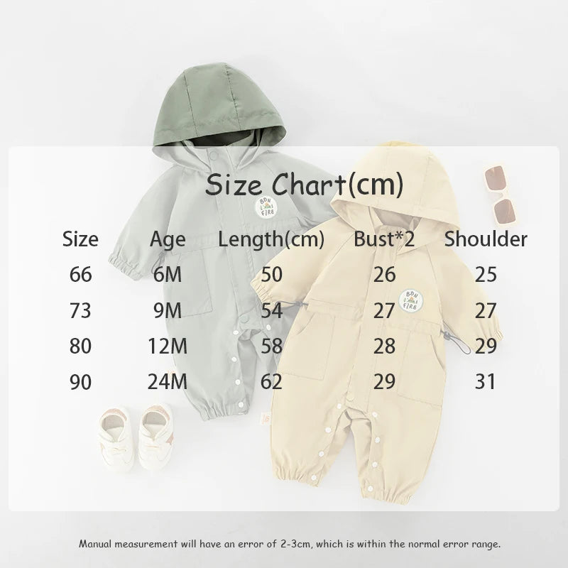 Casual Double-layer Hooded Jumpsuit