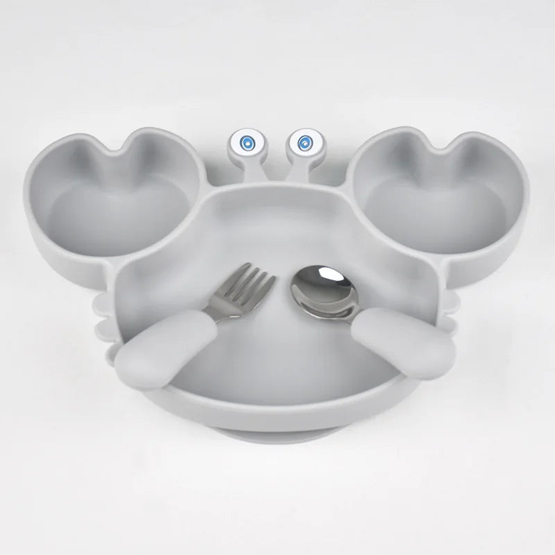 Baby Bowls Plates Fork spoon Set