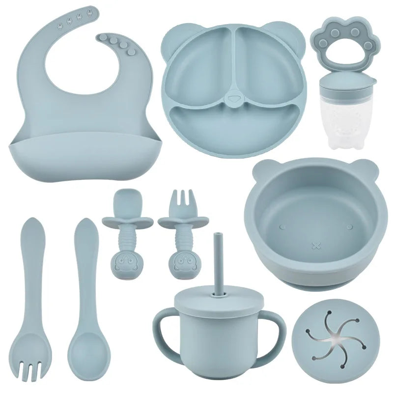 Full Set Silicone Baby Feeding