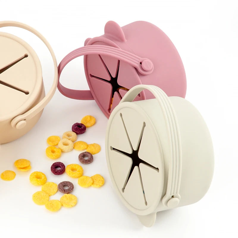 Storage Cup With Lid Snack Box Baby